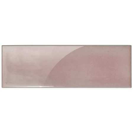 Beret Rose Gloss Porcelain Brick Tile